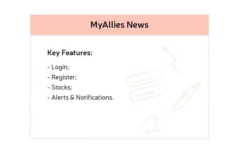 MyAllies News API features