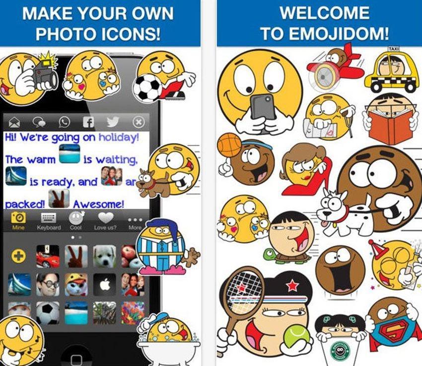 how to create an emoji app