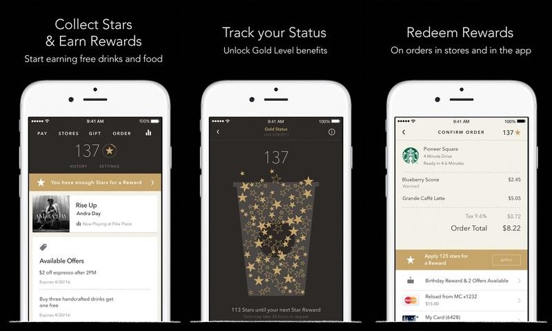 Starbucks reward system
