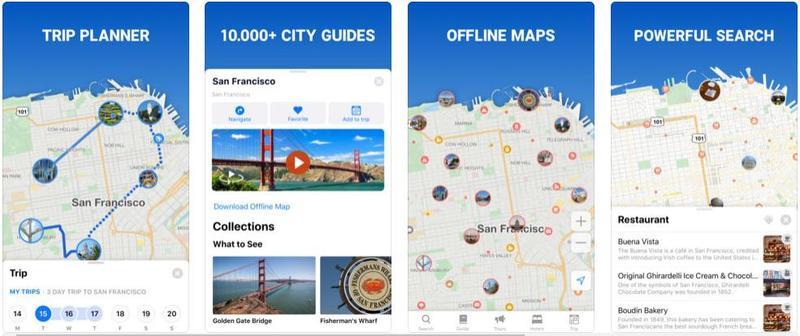 travel-related smartphone app