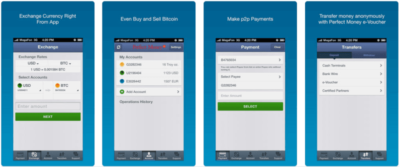 type of mobile payments