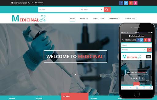 medical clinic website design