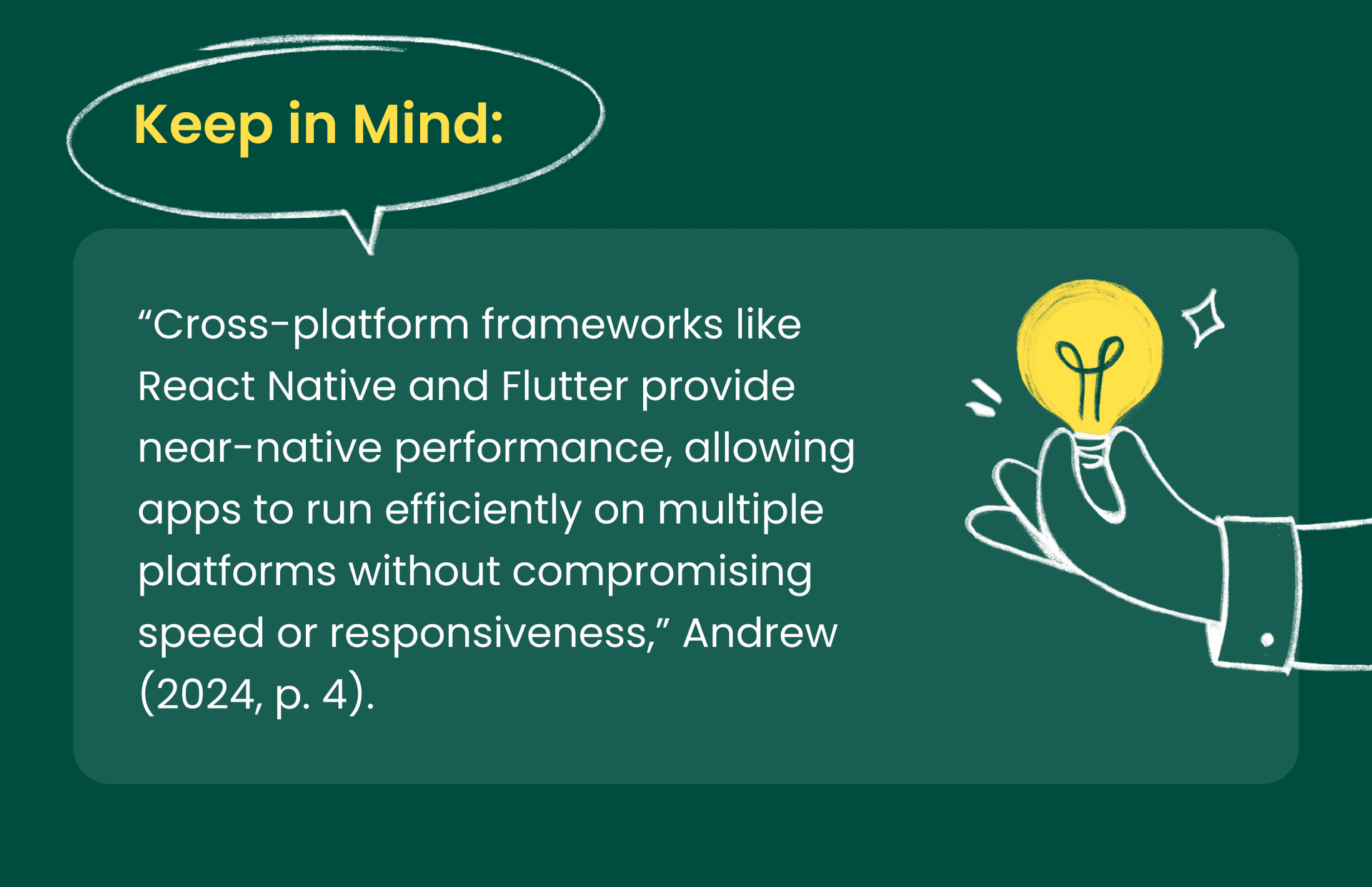 Cross-platform app development benefits.