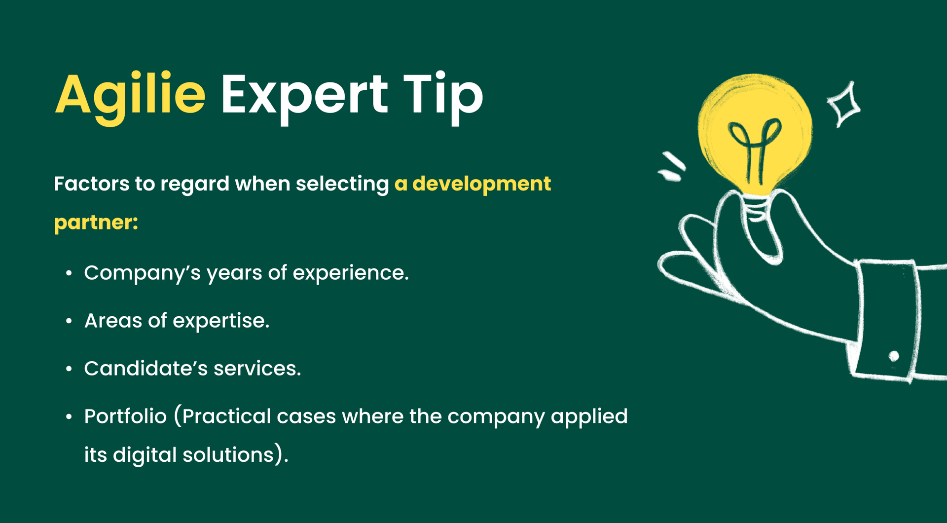Agilie Expert Tip on Hiring a Reliable IT Outsourcing Partner.