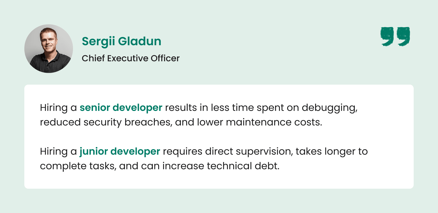 Hiring Senior/Junior Developers for Web Development.